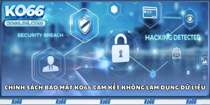 Chính sách bảo mật Ko66 không lạm dụng dữ liệu của người chơi